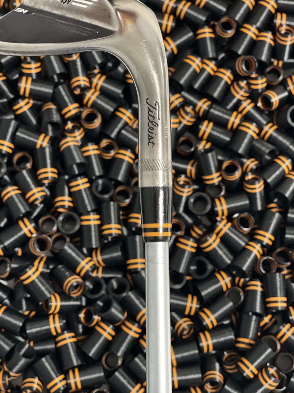 Black & Orange Ferrules | 15 Pack