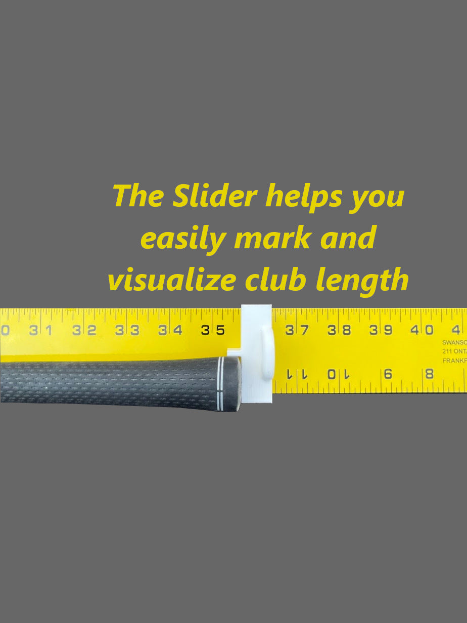 Golf Club Ruler - Fitting Tool Club Length, Swing Weight - EMPIRE RULER INCLUDED