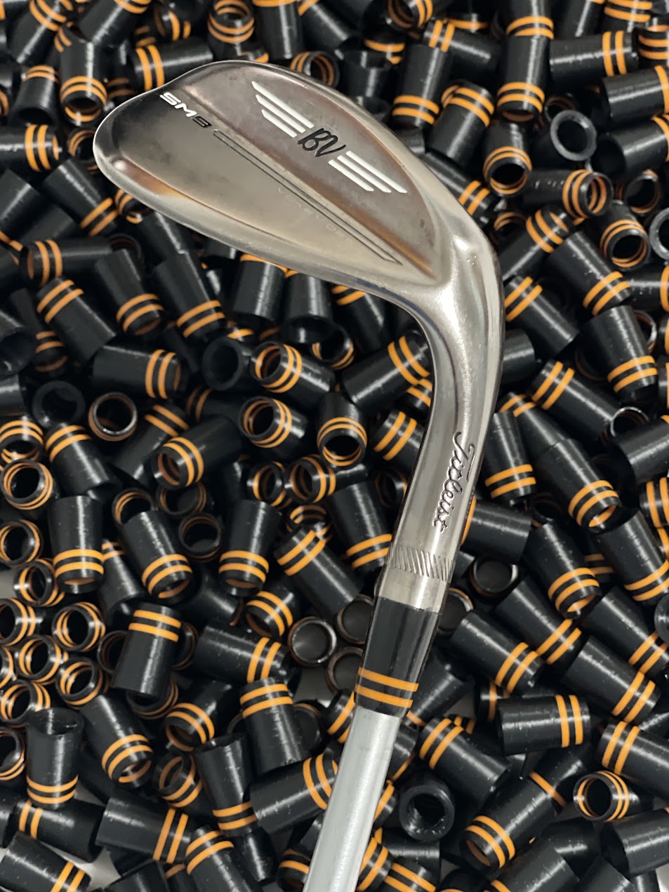 Black & Orange Ferrules | 15 Pack