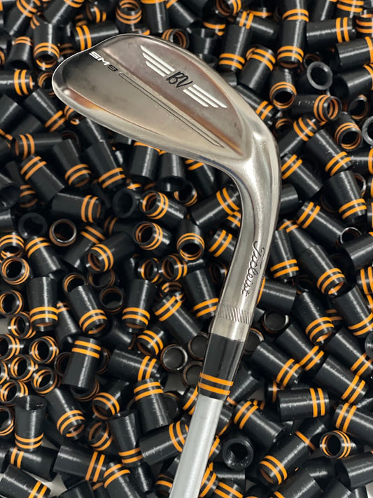 Black & Orange Ferrules | 15 Pack